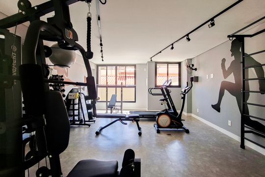 Área comum - Academia de apartamento à venda com 2 quartos, 63m² em Santo Antônio, Belo Horizonte