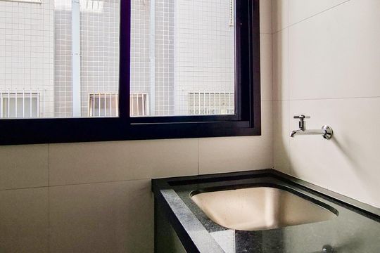 Área de Serviço de apartamento à venda com 2 quartos, 63m² em Santo Antônio, Belo Horizonte