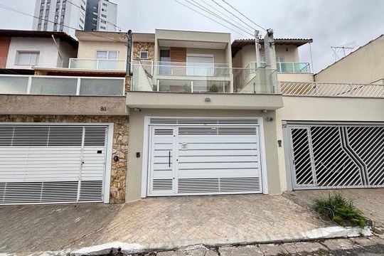 Fachada de casa à venda com 3 quartos, 187m² em Mooca, São Paulo