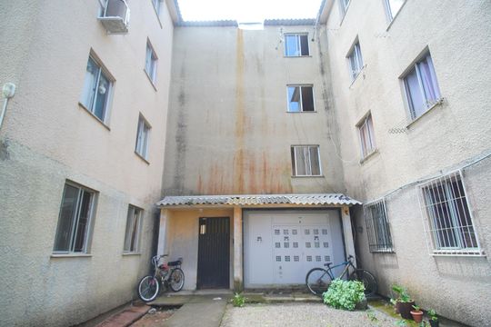 Fachada do bloco de apartamento para alugar com 2 quartos, 48m² em São Miguel, São Leopoldo