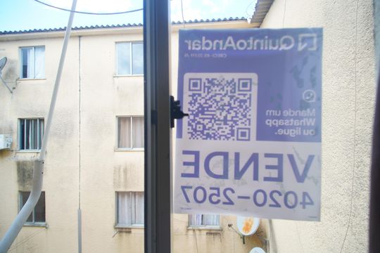 Vista da Sala de apartamento à venda com 2 quartos, 48m² em São Miguel, São Leopoldo