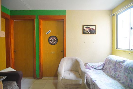 Sala de apartamento para alugar com 2 quartos, 48m² em São Miguel, São Leopoldo