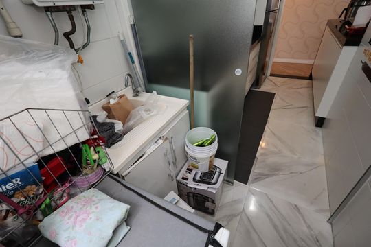 Área de Serviço de apartamento à venda com 2 quartos, 73m² em Jardim, Santo André