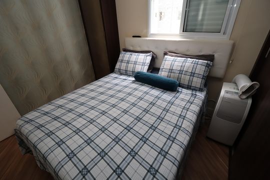 Suíte de apartamento à venda com 2 quartos, 73m² em Jardim, Santo André