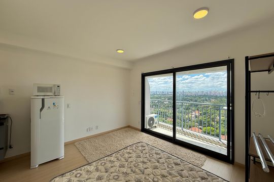 Quarto  de kitnet/studio à venda com 0 quarto, 27m² em Santo Amaro, São Paulo