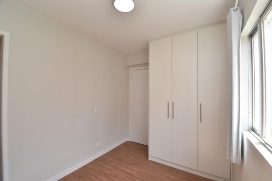 Suíte de apartamento à venda com 1 quarto, 34m² em Bigorrilho, Curitiba
