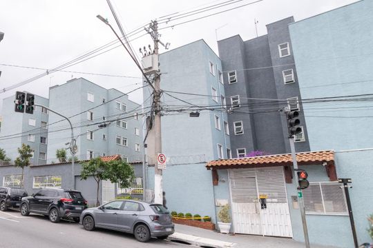 Fachada de apartamento à venda com 2 quartos, 50m² em Jardim Maringa, São Paulo