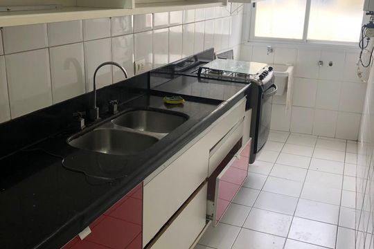 Cozinha de apartamento à venda com 2 quartos, 82m² em Freguesia (Jacarepaguá), Rio de Janeiro