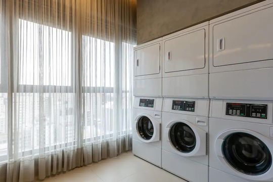 Área comum de apartamento para alugar com 1 quarto, 29m² em Itaim Bibi, São Paulo