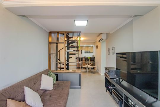 Sala de apartamento à venda com 3 quartos, 230m² em Passo D’areia, Porto Alegre