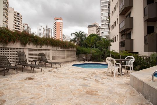 Área comum - Piscina de apartamento à venda com 3 quartos, 98m² em Chácara Inglesa, São Paulo