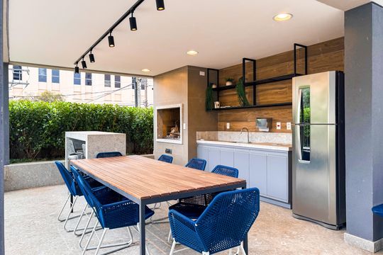 Churrasqueira de kitnet/studio à venda com 1 quarto, 29m² em Vila Mariana, São Paulo