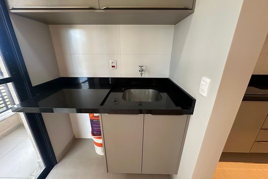 Área de Serviço de apartamento à venda com 1 quarto, 40m² em Empresarial 18 do Forte, Barueri