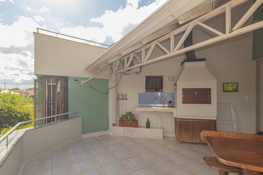 Varanda gourmet de casa para alugar com 3 quartos, 173m² em Nossa Senhora das Gracas, Canoas