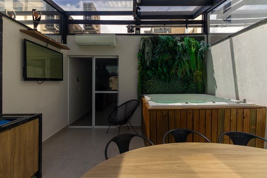 Varanda Gourmet de casa de condomínio à venda com 3 quartos, 167m² em Vila Aricanduva, São Paulo