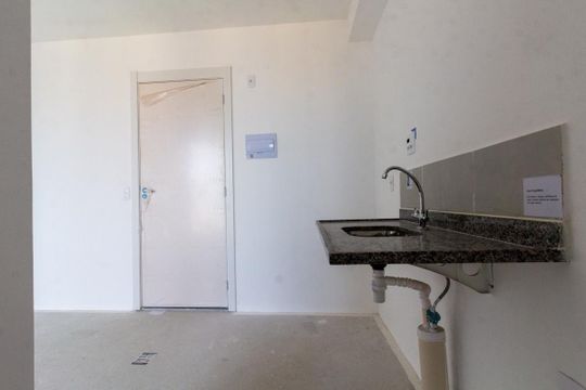 Cozinha de apartamento à venda com 2 quartos, 42m² em Tatuapé, São Paulo