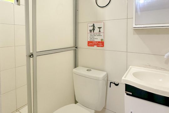 Banheiro da Suíte de apartamento para alugar com 2 quartos, 150m² em Ingleses, Florianópolis
