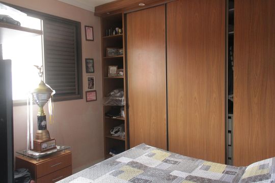 Quarto 2 de casa de condomínio para alugar com 3 quartos, 100m² em Macuco, Santos