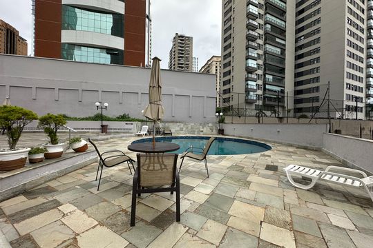 Área comum - Piscina de apartamento à venda com 3 quartos, 144m² em Alphaville Industrial, Barueri