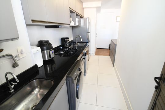 Área de Serviço de apartamento à venda com 2 quartos, 76m² em Botafogo, Campinas