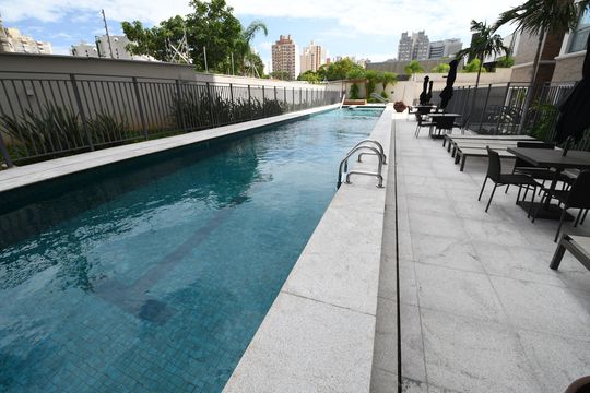 Área comum - Piscina de apartamento à venda com 2 quartos, 76m² em Botafogo, Campinas