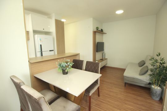 Sala de Jantar de kitnet/studio para alugar com 2 quartos, 51m² em Jardim Monte Libano, Santo André