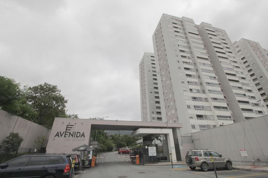 Fachada do Prédio de kitnet/studio para alugar com 2 quartos, 51m² em Jardim Monte Libano, Santo André