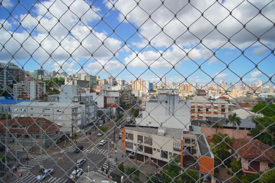 Sala - Vista de apartamento para alugar com 2 quartos, 84m² em Floresta, Porto Alegre