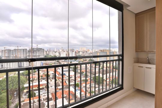 Sacada de apartamento para alugar com 2 quartos, 42m² em Mooca, São Paulo