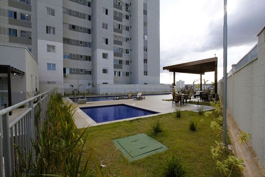 Área comum - Piscina de apartamento à venda com 2 quartos, 50m² em Palmeiras, Belo Horizonte