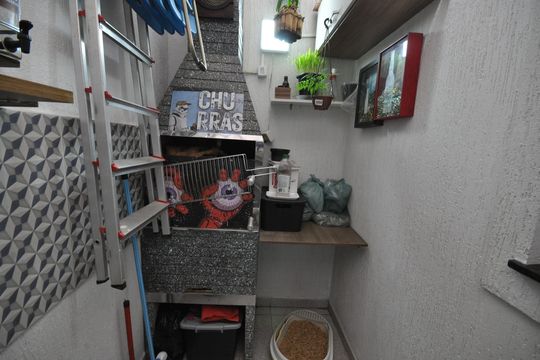 Churrasqueira de casa de condomínio à venda com 2 quartos, 52m² em Vila Isolina Mazzei, São Paulo