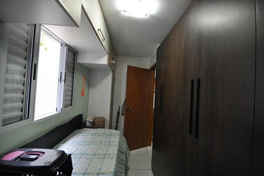 Quarto 2 de casa de condomínio à venda com 2 quartos, 52m² em Vila Isolina Mazzei, São Paulo