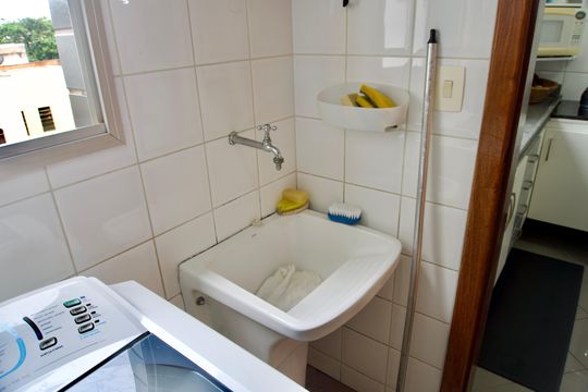 Área de Serviço de apartamento para alugar com 3 quartos, 110m² em Monsenhor Messias, Belo Horizonte