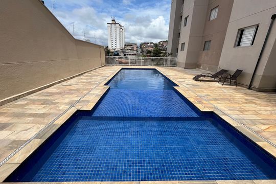 Pscina  de apartamento para alugar com 2 quartos, 49m² em Vila Carmosina, São Paulo