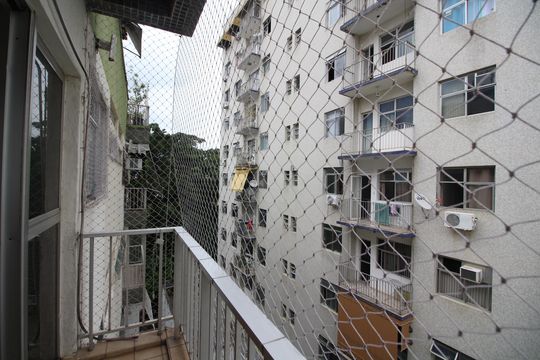 Varanda/Vista de apartamento à venda com 3 quartos, 110m² em Anil, Rio de Janeiro
