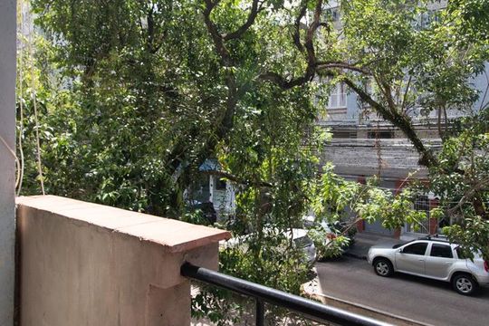 Varanda do Quarto 3 de apartamento à venda com 3 quartos, 80m² em Centro Histórico, Porto Alegre