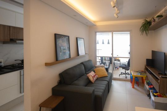 Sala de apartamento à venda com 2 quartos, 63m² em Vila Guilherme, São Paulo