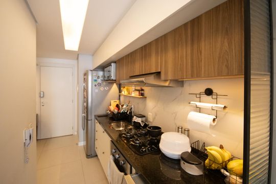 Cozinha e Área de Serviço de apartamento à venda com 2 quartos, 63m² em Vila Guilherme, São Paulo