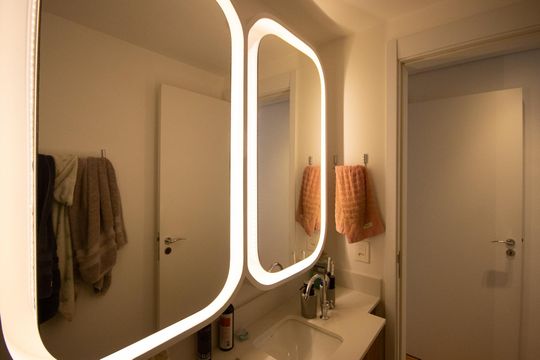 Banheiro da Suíte de apartamento à venda com 2 quartos, 63m² em Vila Guilherme, São Paulo
