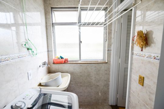 Área de Serviço de apartamento à venda com 2 quartos, 80m² em Tijuca, Rio de Janeiro