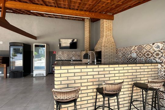 Área comum - Churrasqueira de apartamento à venda com 2 quartos, 60m² em Vila Mangalot, São Paulo