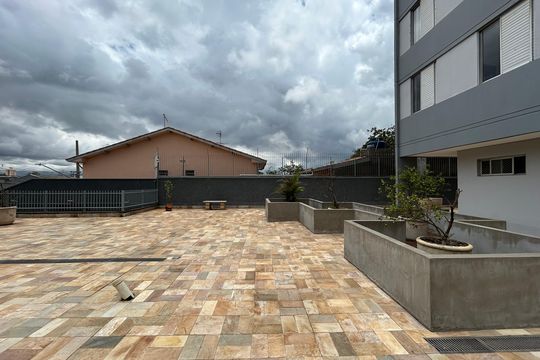 Área comum de apartamento à venda com 2 quartos, 60m² em Vila Mangalot, São Paulo