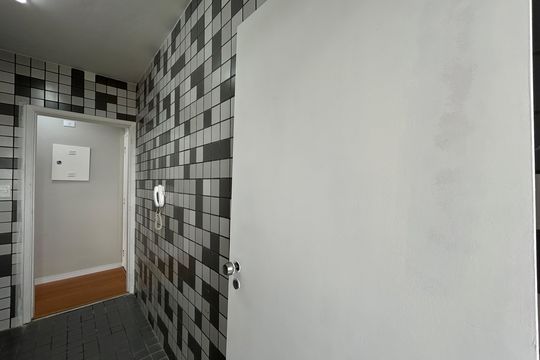 Cozinha de apartamento à venda com 2 quartos, 60m² em Vila Mangalot, São Paulo