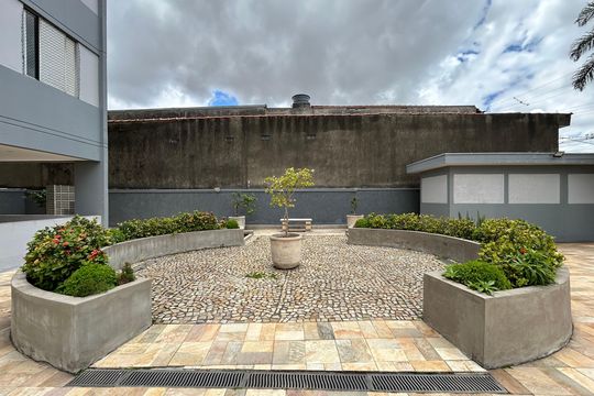 Área comum de apartamento à venda com 2 quartos, 60m² em Vila Mangalot, São Paulo
