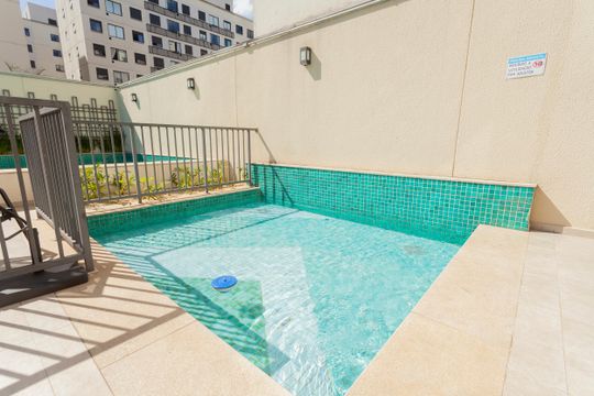 Área comum - Piscina de apartamento à venda com 2 quartos, 33m² em Jurubatuba, São Paulo
