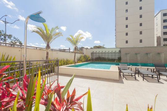 Área comum - Piscina de apartamento à venda com 2 quartos, 33m² em Jurubatuba, São Paulo