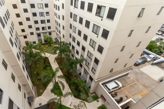 Vista da Sala de apartamento à venda com 2 quartos, 33m² em Jurubatuba, São Paulo