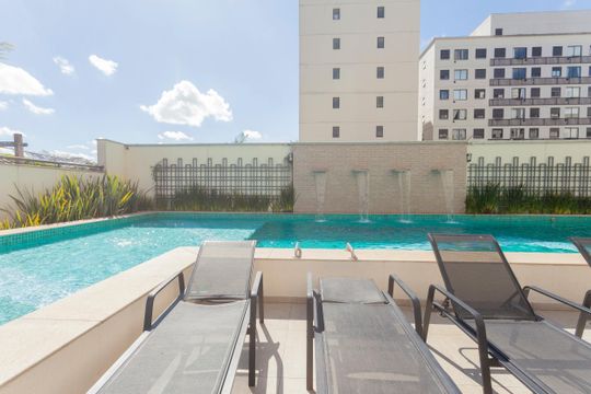 Área comum - Piscina de apartamento à venda com 2 quartos, 33m² em Jurubatuba, São Paulo