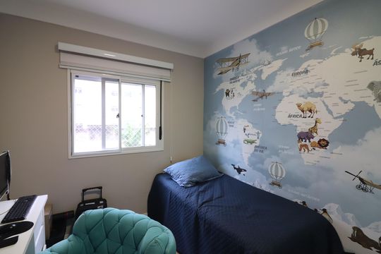 Quarto 1 de apartamento à venda com 2 quartos, 74m² em Jardim Paramount, São Bernardo do Campo