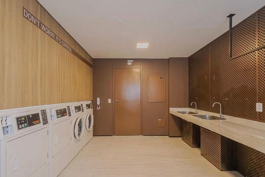 Área comum de kitnet/studio à venda com 1 quarto, 27m² em Pinheiros, São Paulo